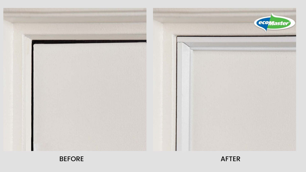 Draught proofing doors over carpet