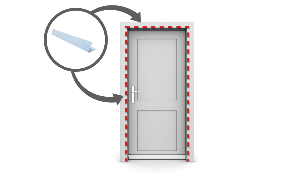 EMV Slim Line Seal | Door Perimeter Seals