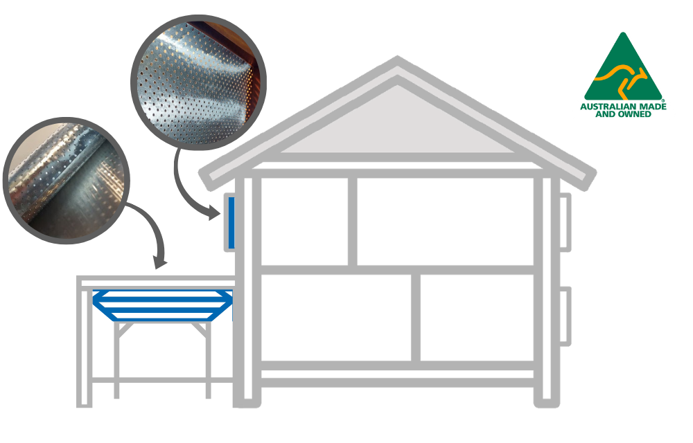 Renshade Reflective Foil - Windows and Pergolas