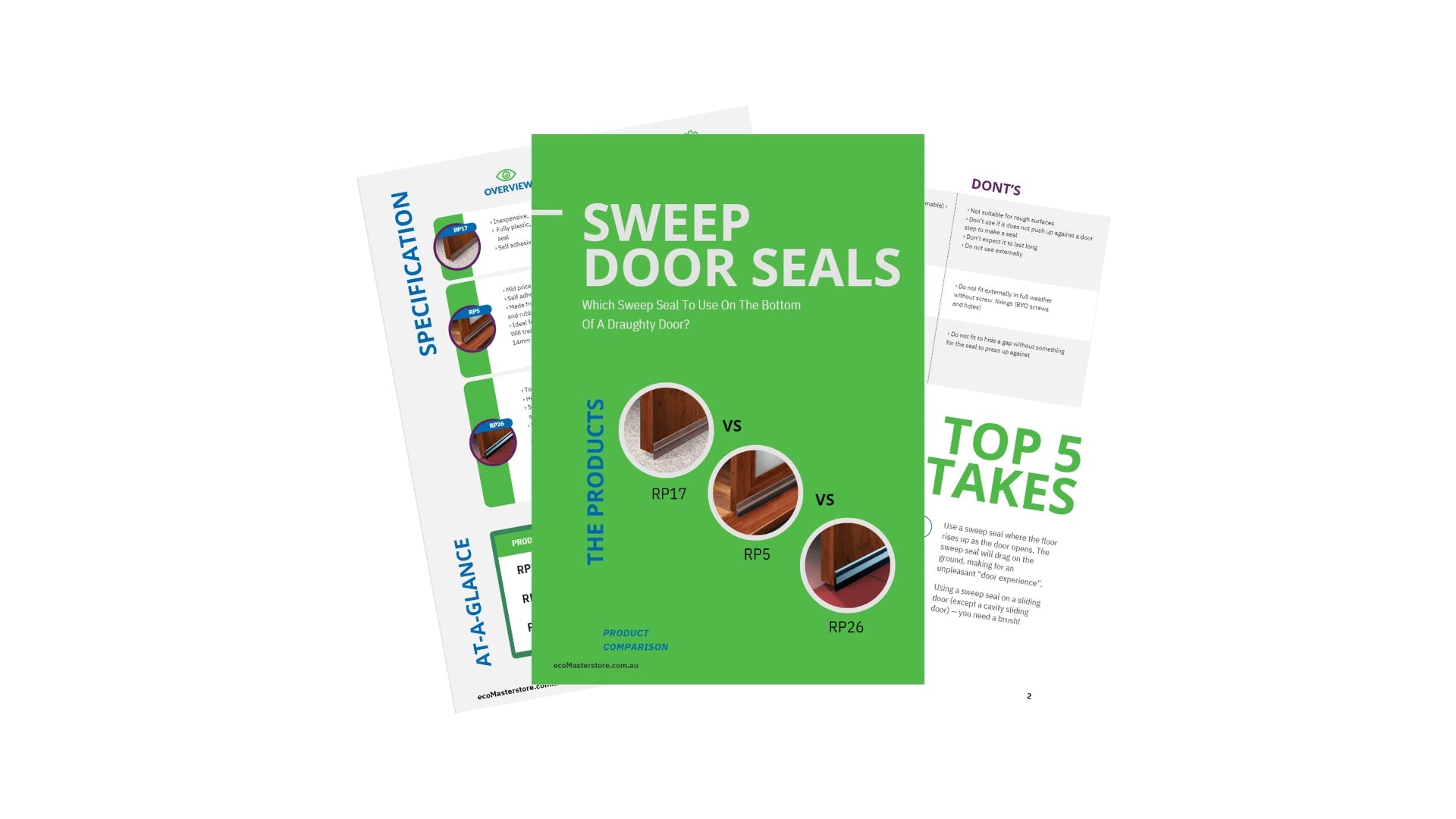 Sweep Door Seals | PDF Draught Proofing Guide