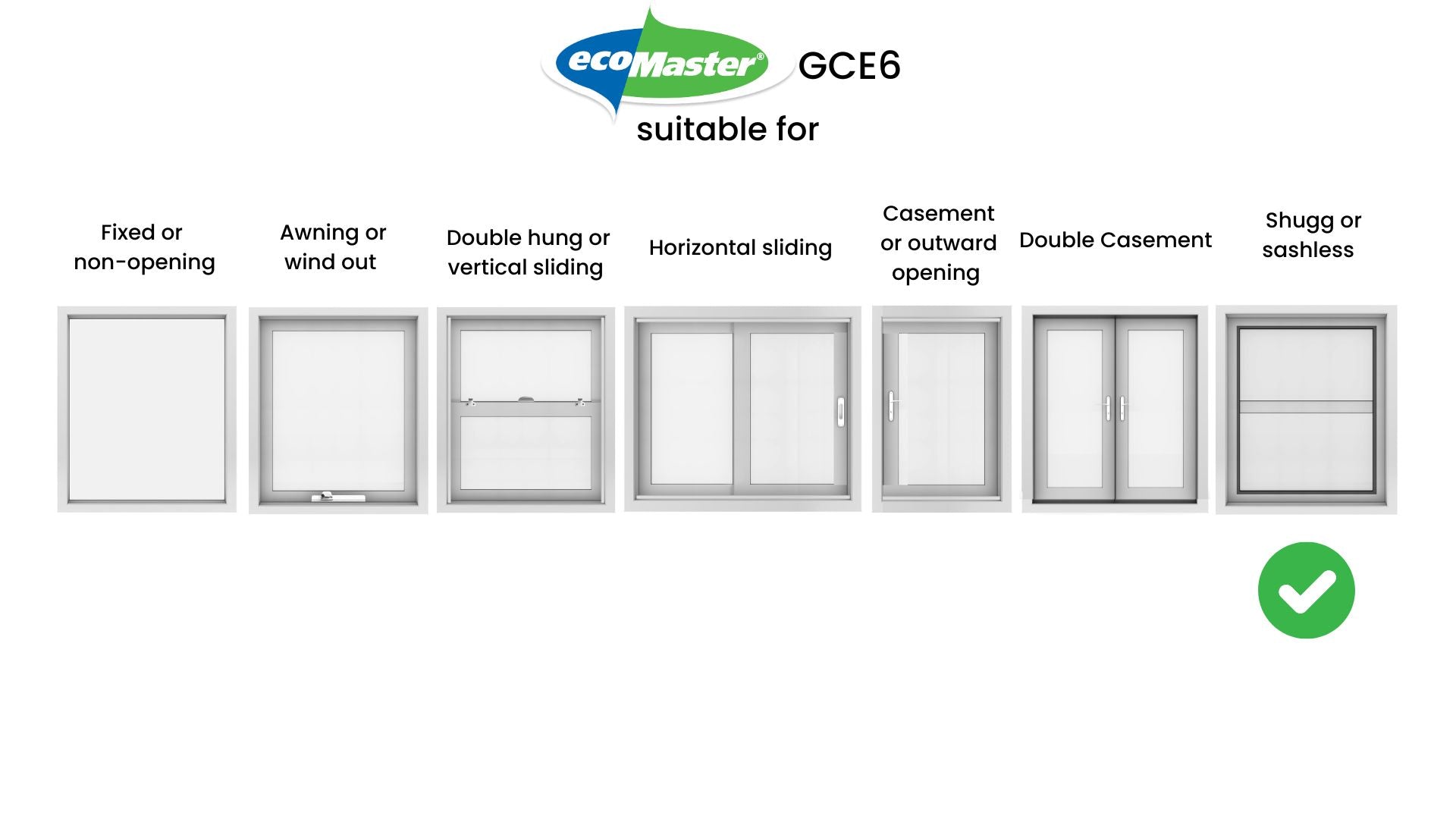GCE6 | Shugg / Frameless / Sashless Windows