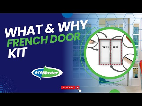 French Door Draught Proofing Kit