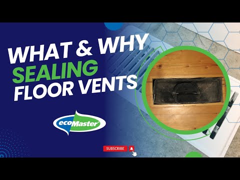 Goodbye Heating Vents | 4 Vents | Duct Sealing Kit