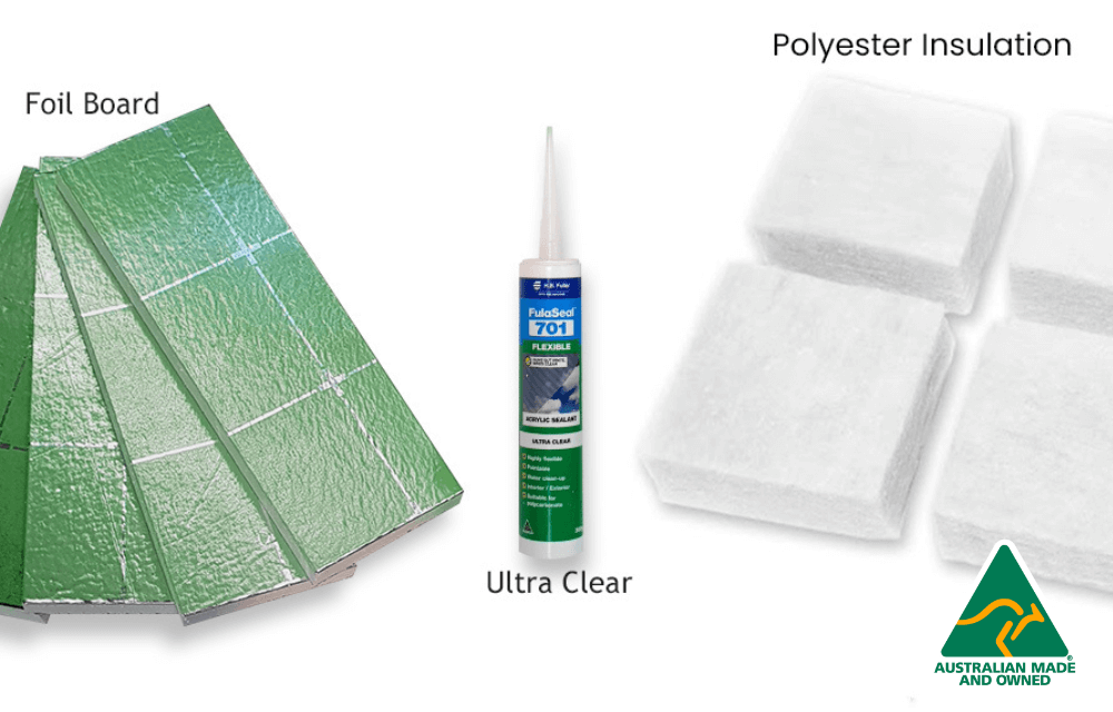 Goodbye Heating Vents | 4 Vents | Duct Sealing Kit