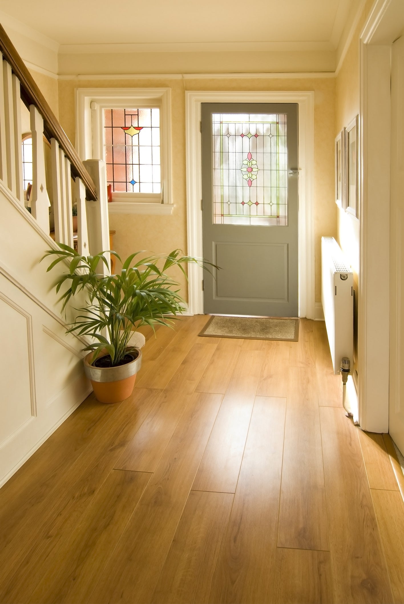 Entryway and Hall way