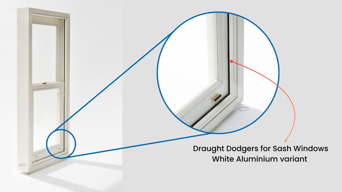 Draught Dodgers Windows for Double Hung or Sash Windows