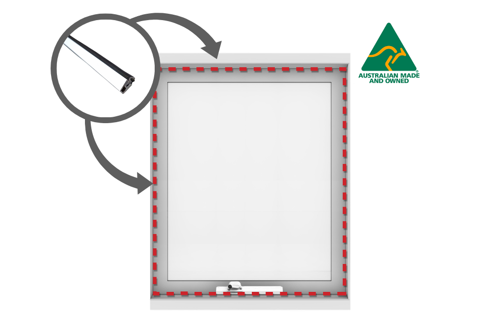 Draught Dodgers for Wind Out | Outward Opening | Awning | Casement
