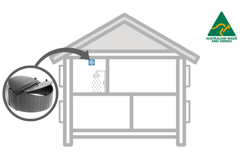 Exhaust Fan Cover with with Draft Stoppa DraftStoppa Store