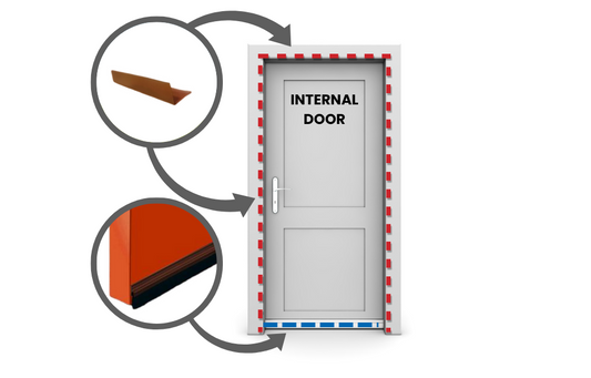 Internal Doors Draught Proofing Kit | Two Doors