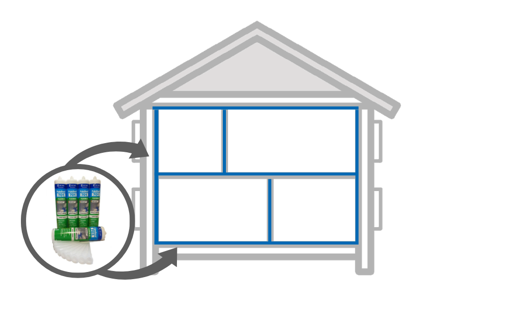 Ultraclear - Bulk | FulaSeal 701 Ultra | Clear Gap Sealant