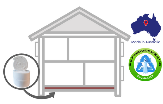 Polymax R2.5 | Batemans Bay | Polyester Underfloor Insulation