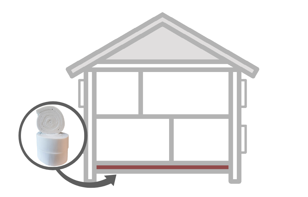 Polymax R2.5 | VIC Melbourne | Polyester Underfloor Insulation