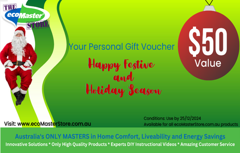 ecoMaster Christmas Gift Card