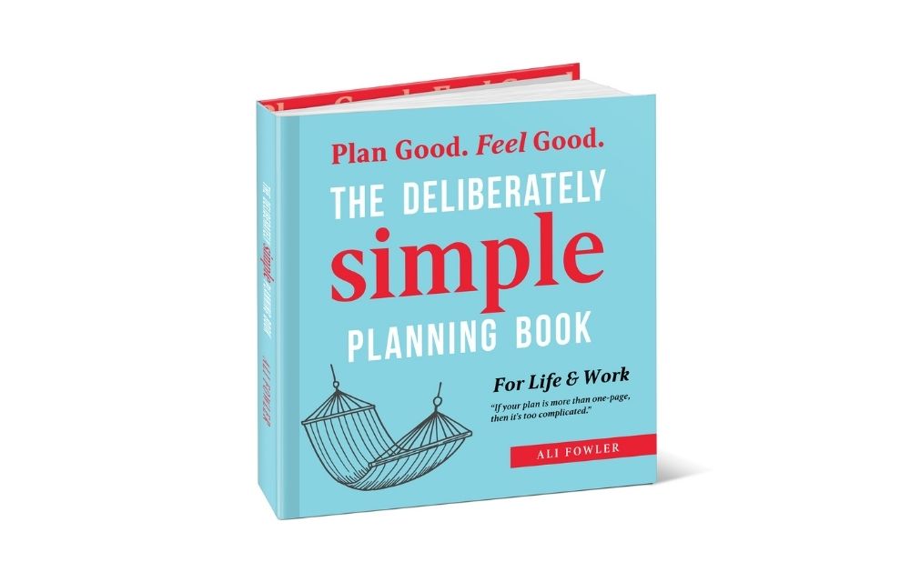 Deliberately Simple Planning Book