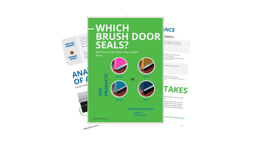 Brush Door Seals | PDF Draught Proofing Guide