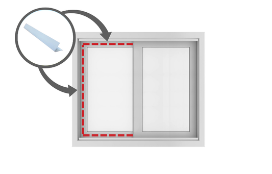 EMV Slim Line Seal | Aluminium Sliding Windows