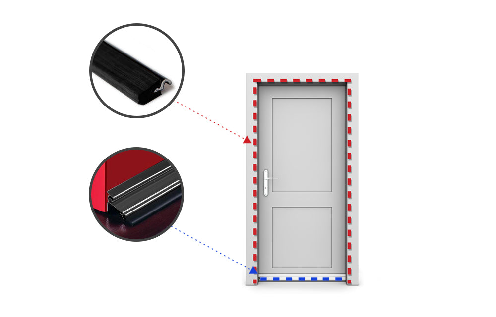 External Door Draught Proofing Kit