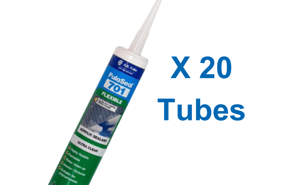 Ultraclear | FulaSeal 701 Ultra | Clear Gap Sealant
