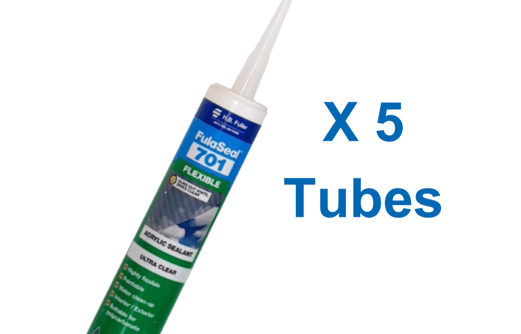Ultraclear | FulaSeal 701 Ultra | Clear Gap Sealant