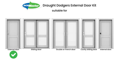 External Door Draught Proofing Kit