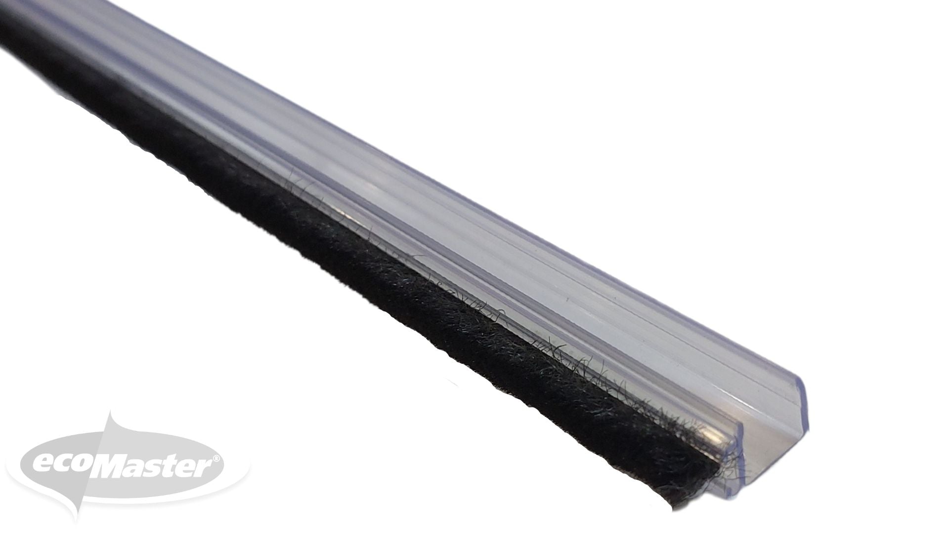 Sliding Frameless Glass Windows Draught Stopper