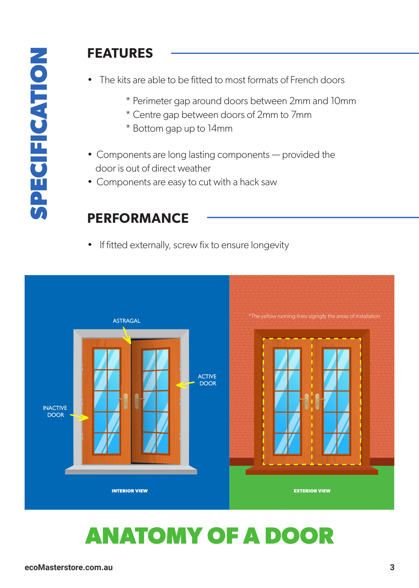 French Doors Draught Proofing | PDF Draught Proofing Guide