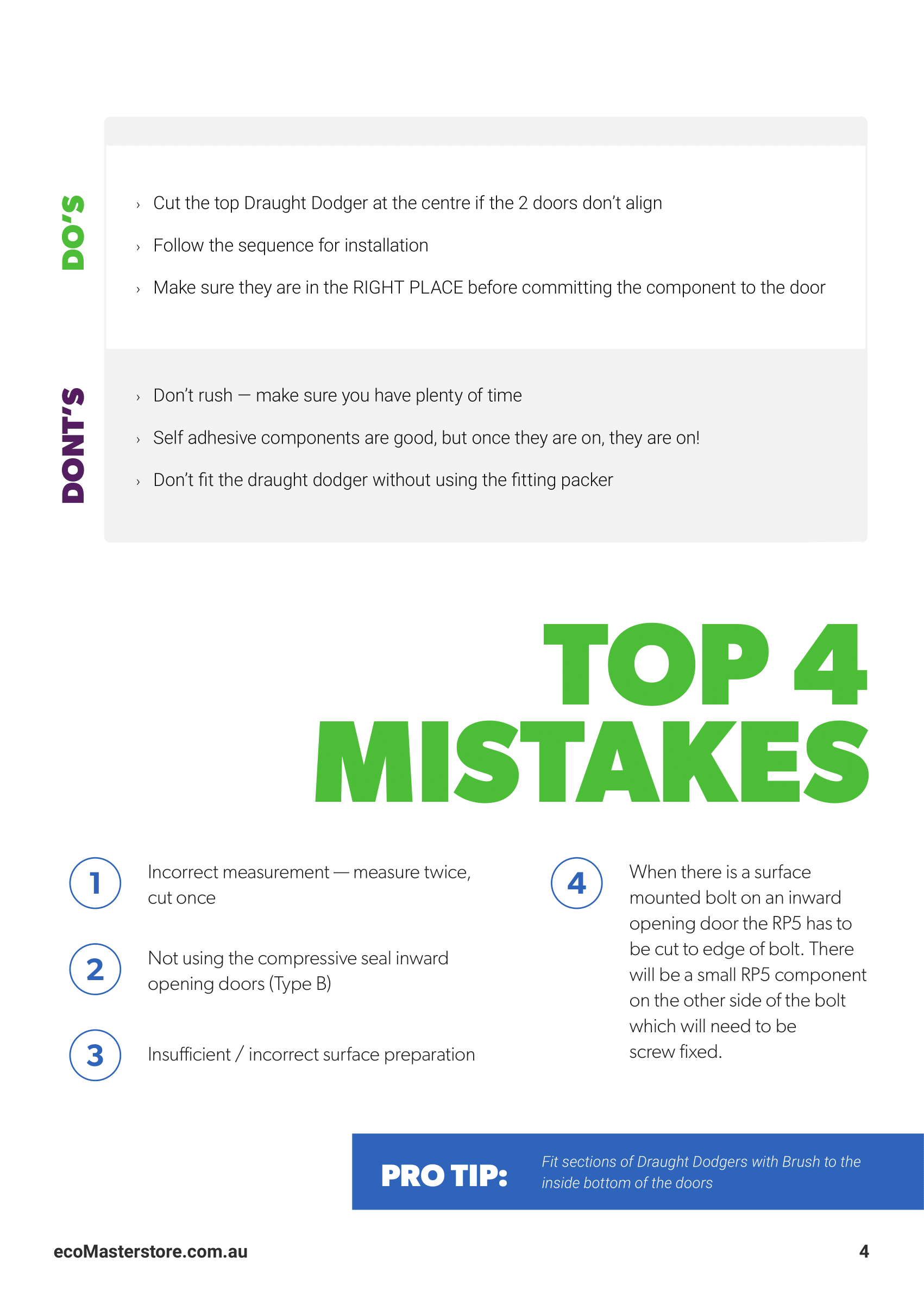 French Doors Draught Proofing PDF Draught Proofing Guide